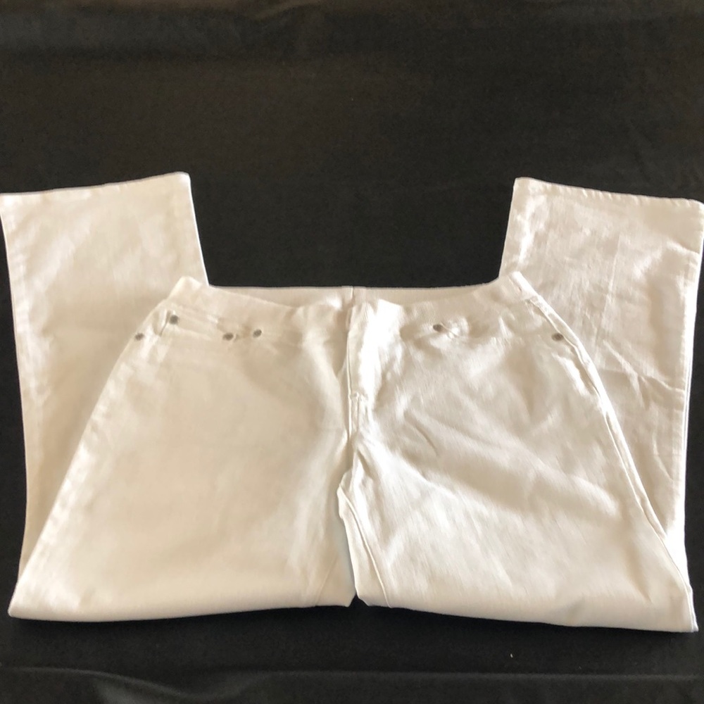Boston Proper White Jeans SZ 12